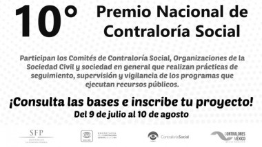 10° Premio Nacional de Contraloría Social