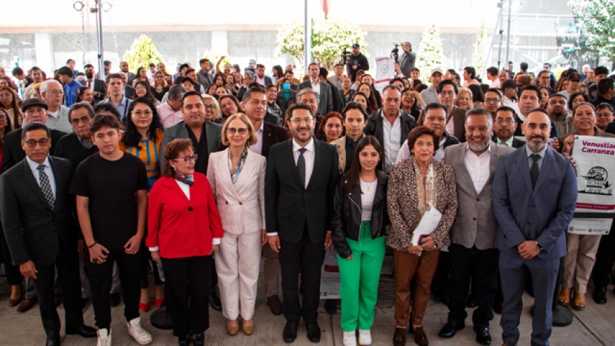 Jefe de Gobierno de la CDMX comunica a estudiantes del IEMS el Convenio de Pase Reglamentado hacia la Universidad Rosario Castellanos