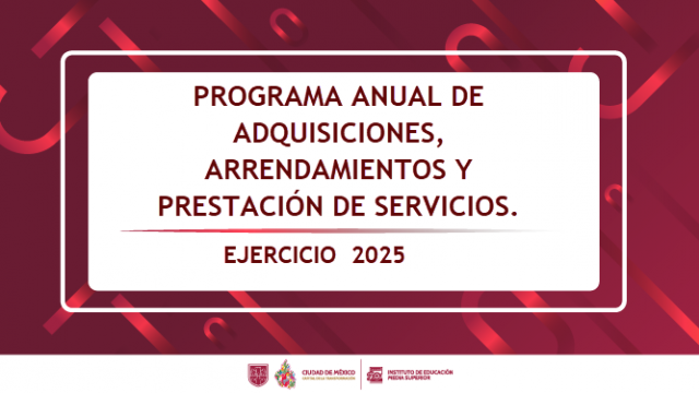Procedimiento de Contratación Programados 2025