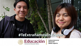 Te extrañamos en la escuela.