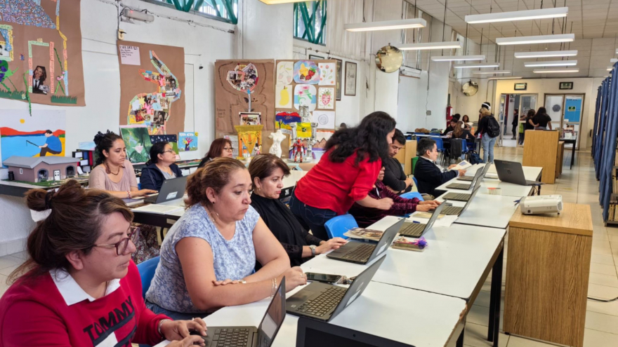 Taller del Catálogo Automatizado TIMONE en el Plantel Iztapalapa I