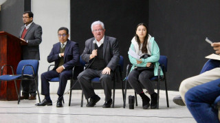 Reunión con la comunidad de la Modalidad Semiescolar del Instituto de Educación Media Superior de la Ciudad de México