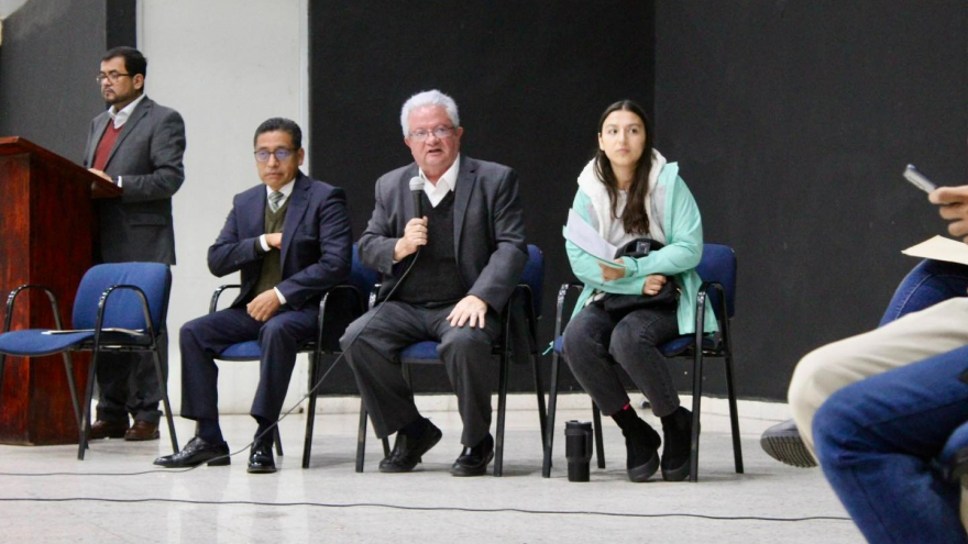 Reunión con la comunidad de la Modalidad Semiescolar del Instituto de Educación Media Superior de la Ciudad de México