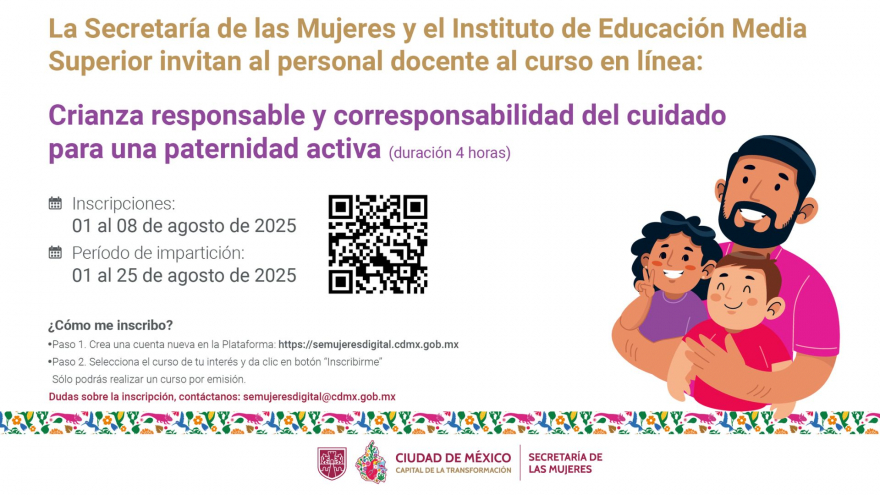 Curso en línea: Crianza responsable y paternidad activa