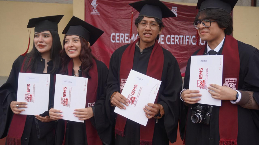 Ceremonia de egreso de generación 2023-2026 de los planteles Venustiano Carranza I y II