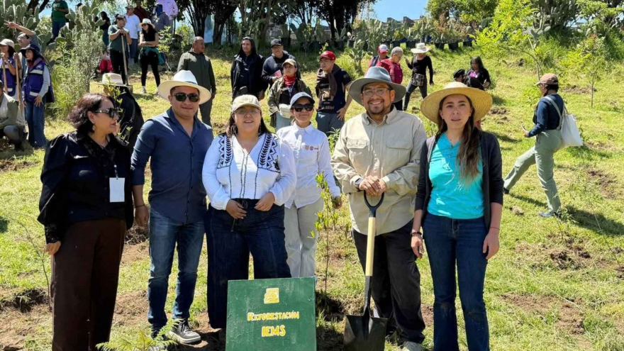 Jornada de Reforestación en el Centro Ambiental Yautlica.